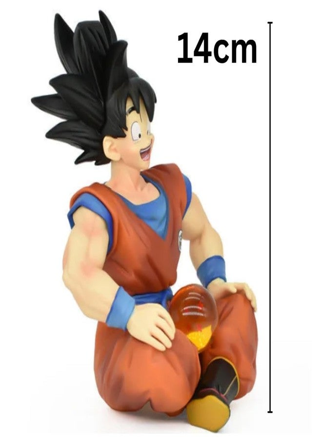 FUNFOB Action Figure Height -14cm Collectible for Anime Fans Manga Weeb PVC Multicolour | Go-k Ball Sitting - Image 2